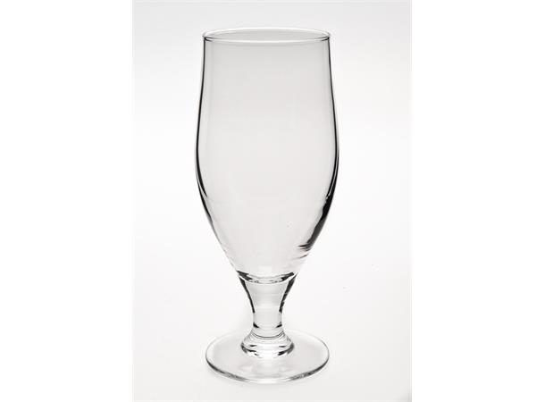 CERVOISE ølglass på stett 38cl Egnet til å servere 0,3 liter øl